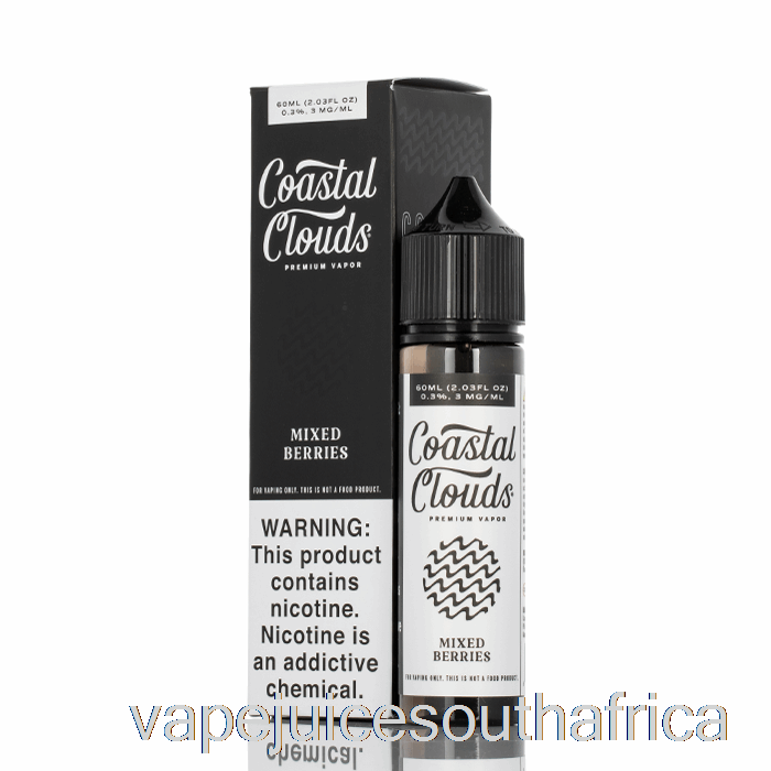 Vape Pods Mixed Berries - Coastal Clouds Co. - 60Ml 3Mg